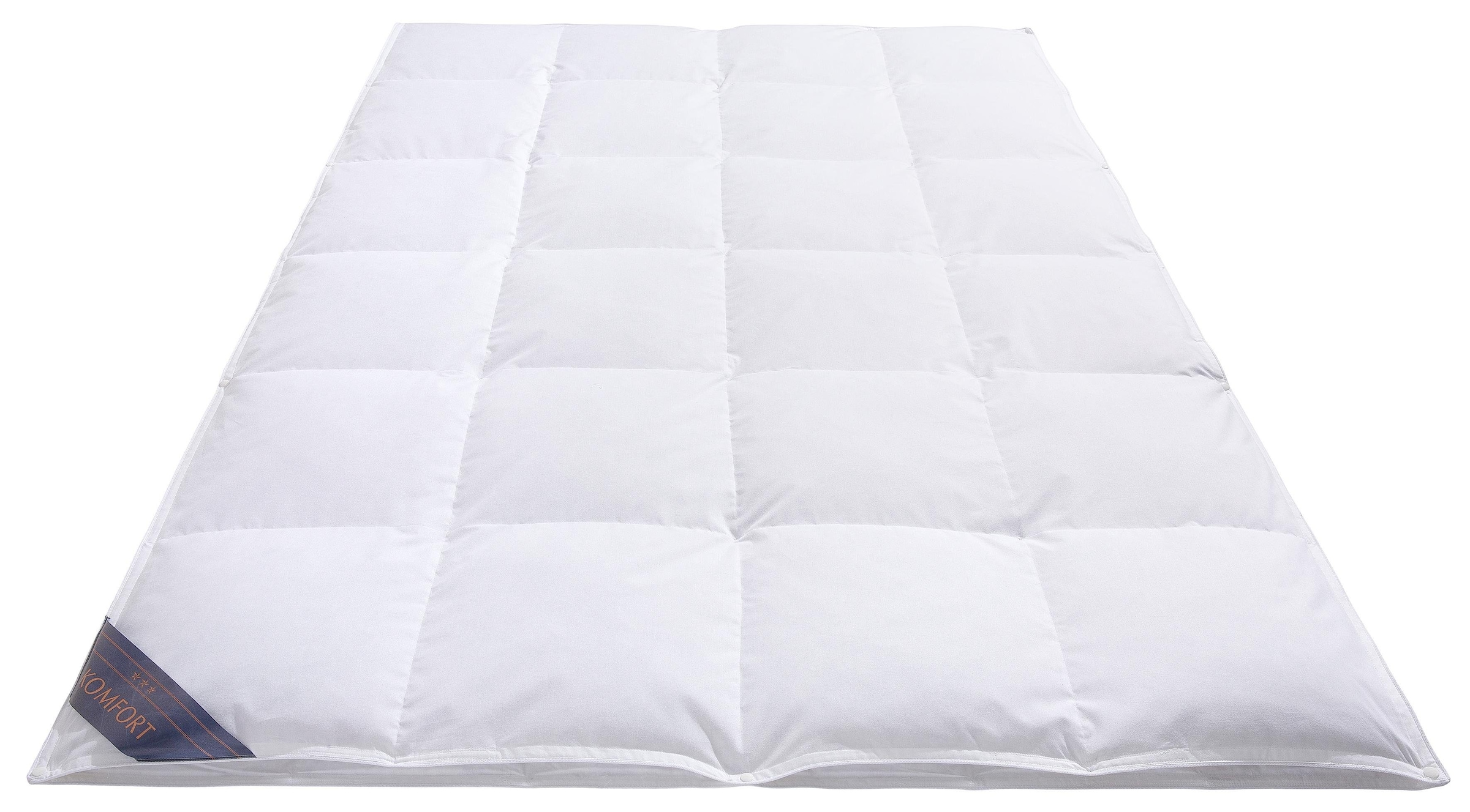 Welt Der Träume Daunendecke 155x200 Cm – 1100g Füllung, Ganzjahresdecke Aus Naturdaunen