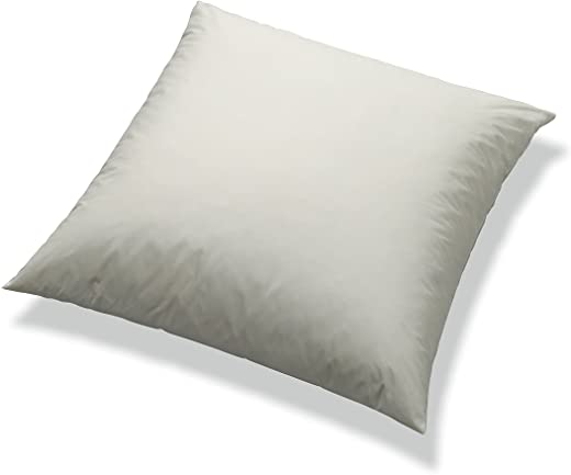 Kopfkissen 80x80 gefüllt mit 70 Federn 30 Daunen Farbe weiss