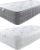 Aspire Beds 20,5 cm Tiefe Quad-Komfort-Füllung und AC Aspire-Cool Touch Luxuriöse getuftete Schlafüberfläche Hybrid Bonnell-Federkern-Matratze,…