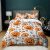 Bed Linen Duvet Covers White Halloween Pumpkin Microfibre 3-Piece Duvet Cover Set Soft Fluffy 1 Duvet Cover with Zip and 2 Pillowcases Bedroom and…