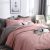 Betterlife Bettbezug-Sets 220 x 240 cm + 2 Kissenbezüge 45 x 75 cm, Teenager-Mädchen, Erwachsene, Rosa, Grau, Wende-Bettwäsche-Set für 2 Personen…
