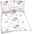 Bettwäsche Rosen von JEMIDI Bettbezug Bettbezüge Bettgarnitur 135cm x 200cm Bettdecke Kopfkissen 2 teilig Bett Wäsche Singlebett Bezüge Mädchen…