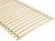 BMM Rollrost Premium mit 28 gebogenen Federholzleisten, optionaler Fixierung, geeignet für alle Matratzen, gerollt und fertig montiert