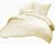 Carpe Sonno kuschelige Biber-Bettwäsche 155 x 240 cm einfarbig in Creme Winter-Bettwäsche mit Reißverschluss aus 100 % Baumwolle Flanell – 2-TLG…