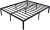Dreamzie Metallbett 140×190 x 36 cm – Bettgestell aus Metall 140×190 cm Bett für Matratze Doppel – Robust, Leichte Montage, Umfangreicher Stauraum…