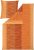 ESTELLA Mako Interlock Jersey Bettwäsche Falco in Orange 6717 155×220 + 80×80 cm