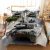 LiYiAT Bettwäsche 135X200 cm mit Weich Atmungsaktiv Panzer Bettwäsche Set 3 Teilig 1 Mikrofaser Bettbezug mit Reißverschluss und 2 Kissenbezüge 80…