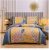 PIFDKTBE 3 Teilig Bettbezug Set – Blumen-Luxus-Dreier-Set erfrischend und romantisch – Modern Bedding Set 200x200cm