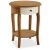Versa Kaira Nachttisch Kleiner oder zusätzlicher Tisch für das Schlafzimmer oder das Wohnzimmer, mit Schublade, Maßnahmen (H x L x B) 65,5 x 50 x…