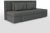 VitaliSpa Innovatives Schlafsofa Luxus 230 x 105 cm Grau – Sofa mit Schlaffunktion Schlafcouch Doppelbett Couch Taschenfederkern Boxspringbett
