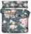 ZHLPTBKE Baumwolle Bettbezug Set mit 3 teilig – Blumen Retro Schöne Rose Romantisch – Mikrofaser-Bettwäsche Bettbezug mit Reißverschluss 155x220cm